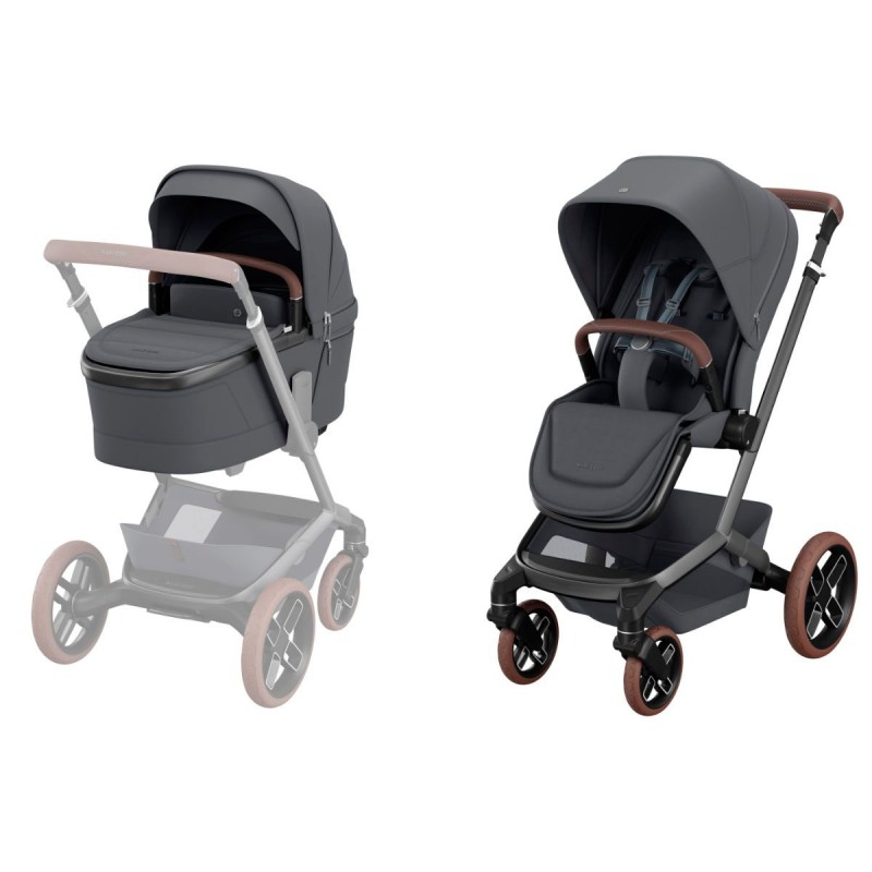 Maxicosi Fame cochecito 2 piezas en gris Moon Graphite
