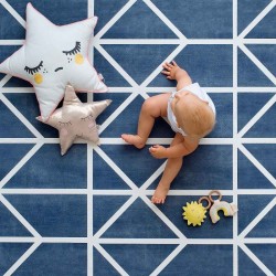 alfombra de juegos Nordic de Toddle Kind en azul Petroleum 2