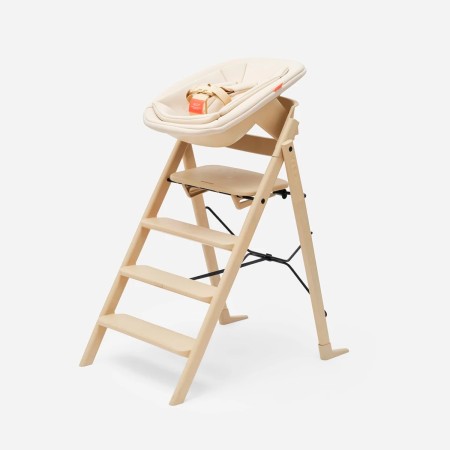 pack recién nacido con asiento de la trona Kaos Klapp en beige Desert Sand