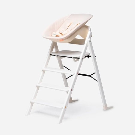 pack recién nacido con asiento de la trona Kaos Klapp en haya Beech White
