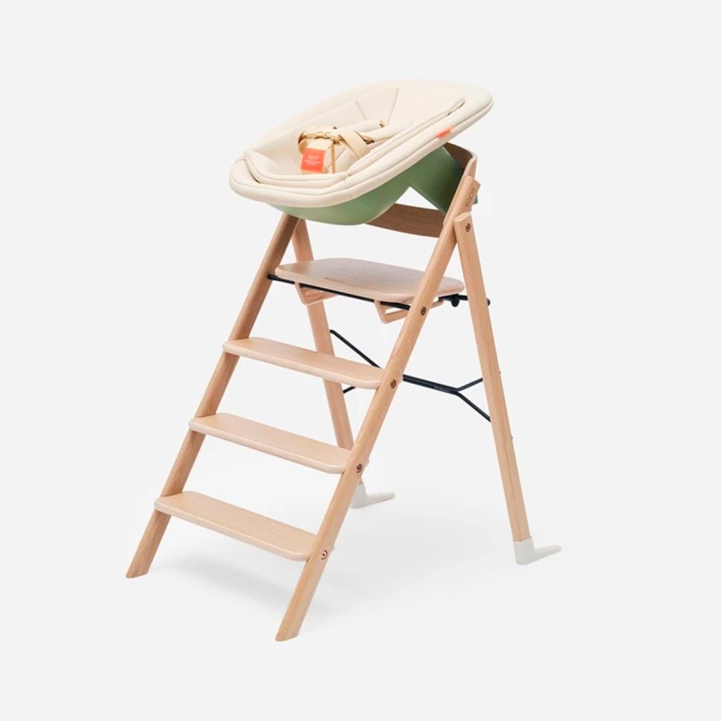 pack recién nacido con asiento de la trona Kaos Klapp en roble Oak Natural