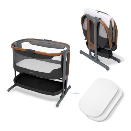 cuna colecho Iora PRO de Maxi-Cosi en gris Elegance Graphite