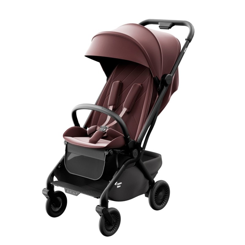 silla de paseo Airby de Avionaut en rojo Burgundy
