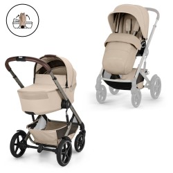 Cybex Talos S Lux 4 Dúo | Con Capazo Plegable Plano 2