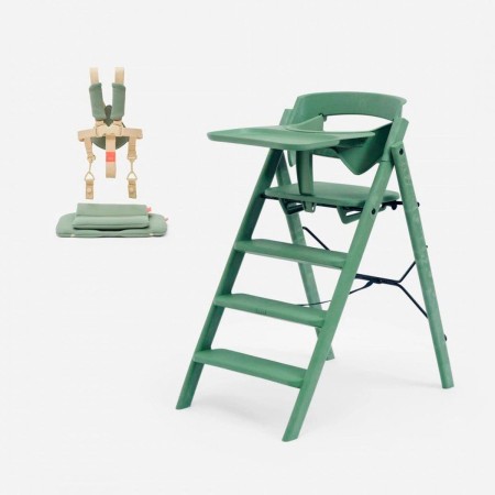 pack sentado de la trona Klapp de KAOS en verde Mineral Green