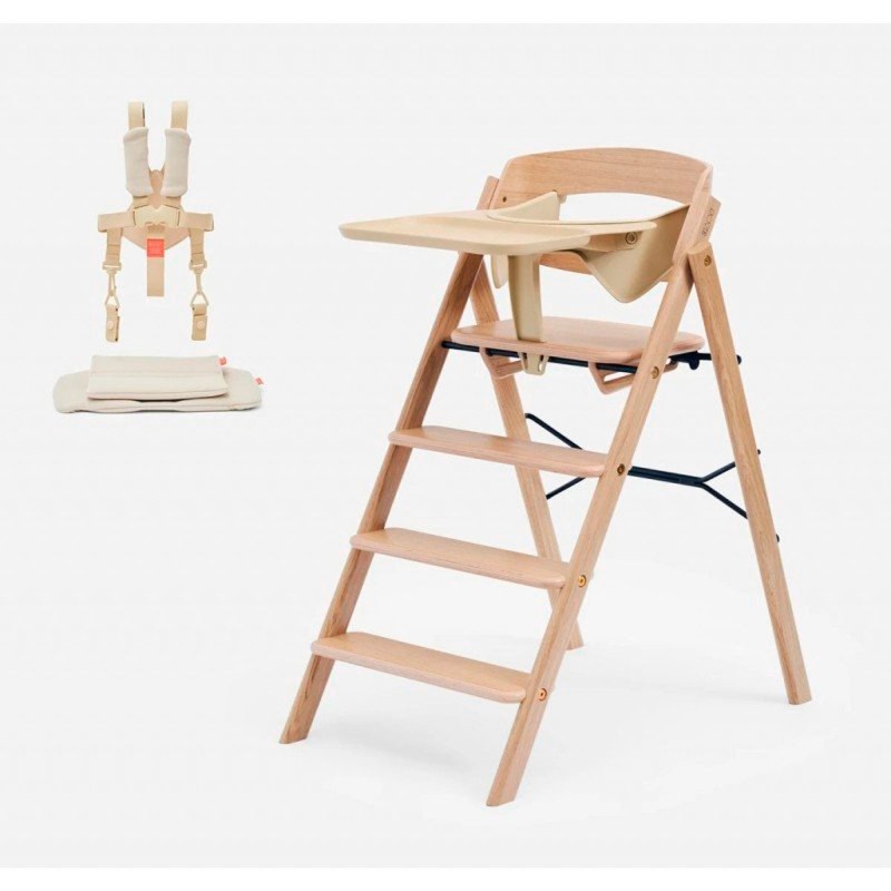 pack sentado de la trona Klapp de KAOS en haya Oak Natural