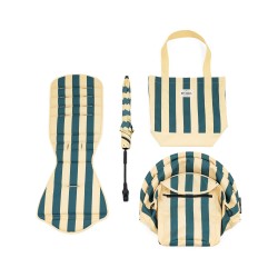 Stokke pack Yoyo 3 negra con coleccion Riviera color  Monaco de verano 2