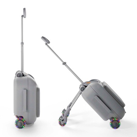 Kinderkraft Cabby | Maleta infantil 2 en 1 con asiento