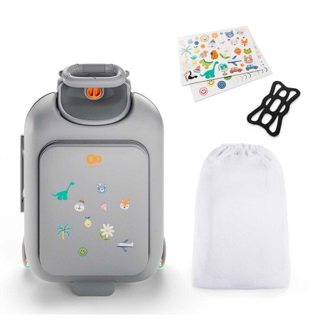 Kinderkraft Cabby | Maleta infantil 2 en 1 con asiento