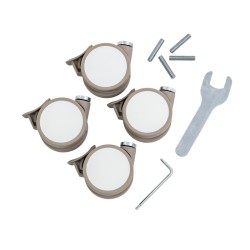 ruedas para la cuna Nighti de Stokke en Beige