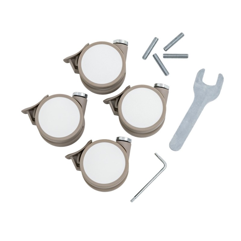 ruedas para la cuna Nighti de Stokke en Beige