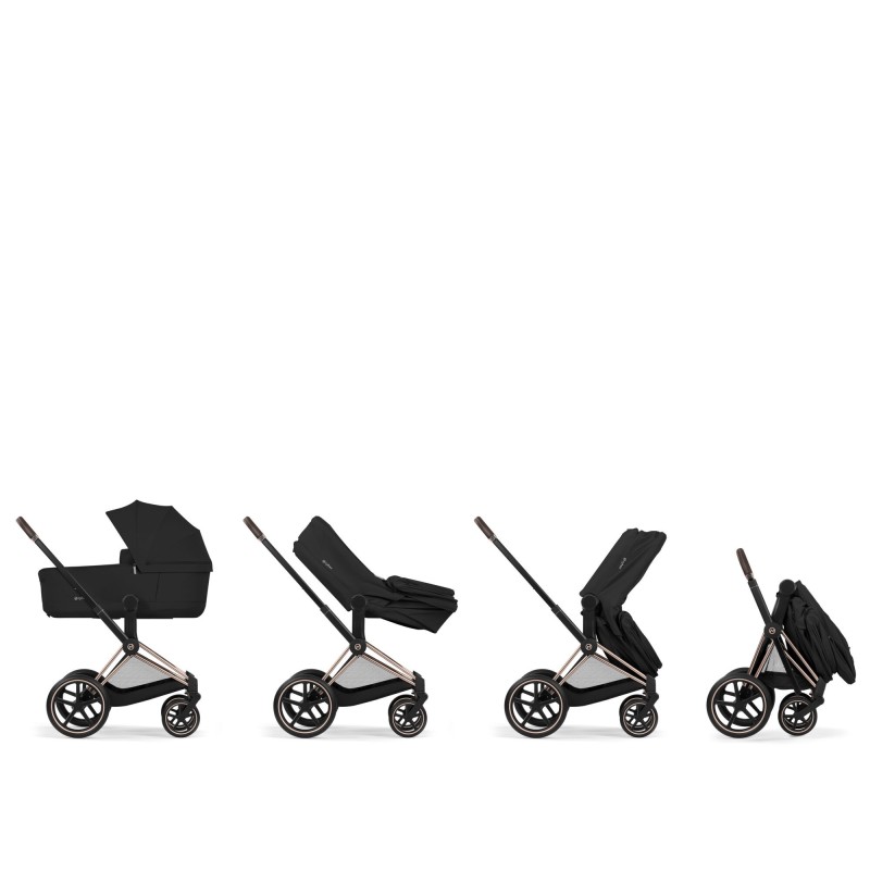 Cybex e-Priam Comfort cochecito 2026 con capazo flexible