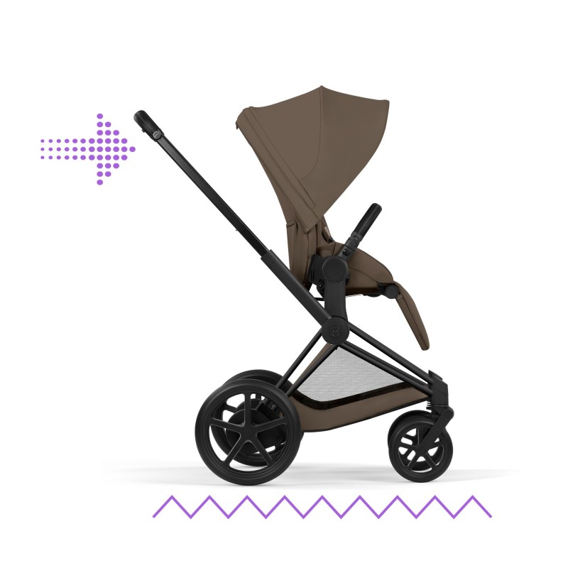 Cybex e-Priam Comfort cochecito 2026 con capazo flexible