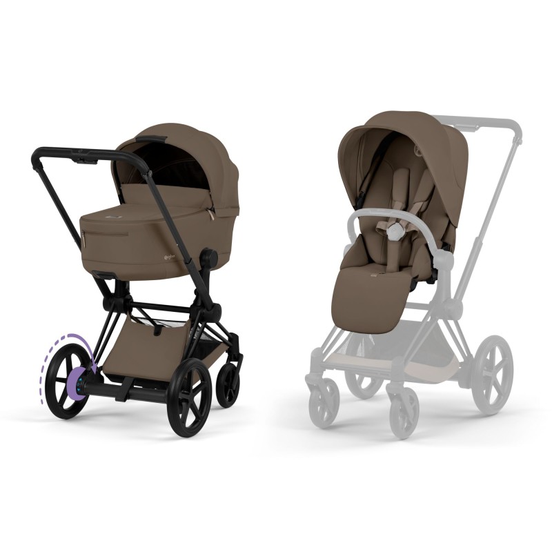 Cybex e-Priam Comfort cochecito 2026 con capazo flexible