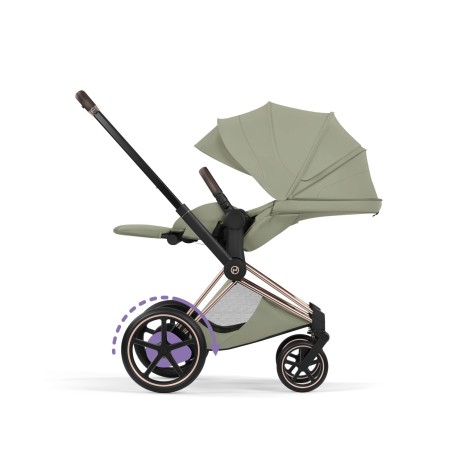 Cybex e-Priam Style cochecito 2026 con capazo flexible