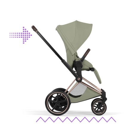 Cybex e-Priam Style cochecito 2026 con capazo flexible