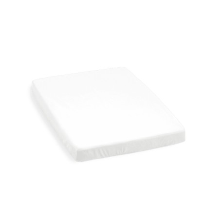 sábana bajera 60x80 cm de colchón para minicuna Stokke Nighti MINI en blanco