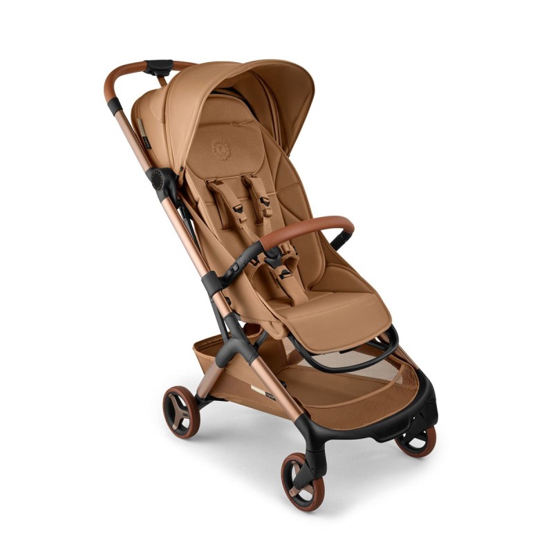 silla de paseo ligera Butterfly de Edición Limitada de Bugaboo x Stella McCartney en marrón Tobacco Brown