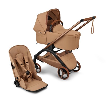 cochecito Dragonfly Plus de Bugaboo x Stella McCartney Edición Limitada en marrón Tobacco Brown