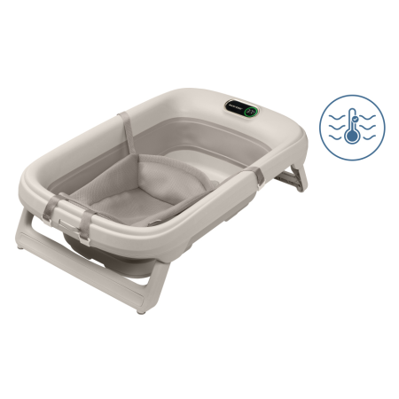 bañera plegable indigo plus de maxi-cosi en color elegance beige