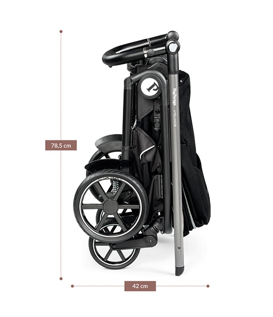 Medidas de silla paseo Veloce Peg Perego plegada