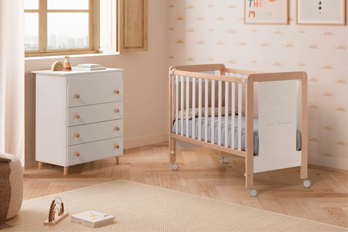 cuna Luciana 120x60 de Micuna en habitación infantil