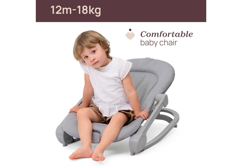 niña sentada en la hamaca Mia de Chicco