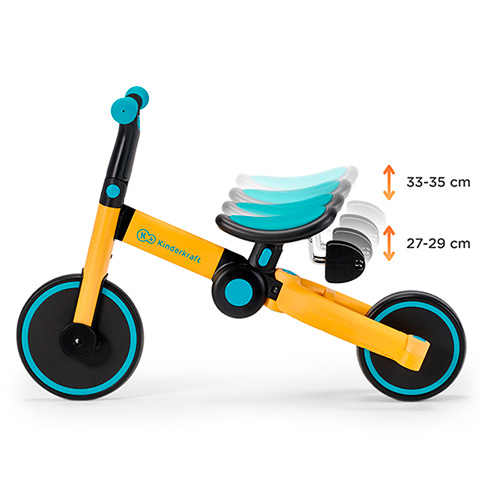 Asiento ajustable del triciclo 4trike 3 en 1 Kinderkraft
