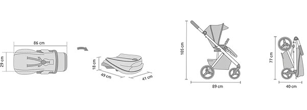 silla file dimensiones