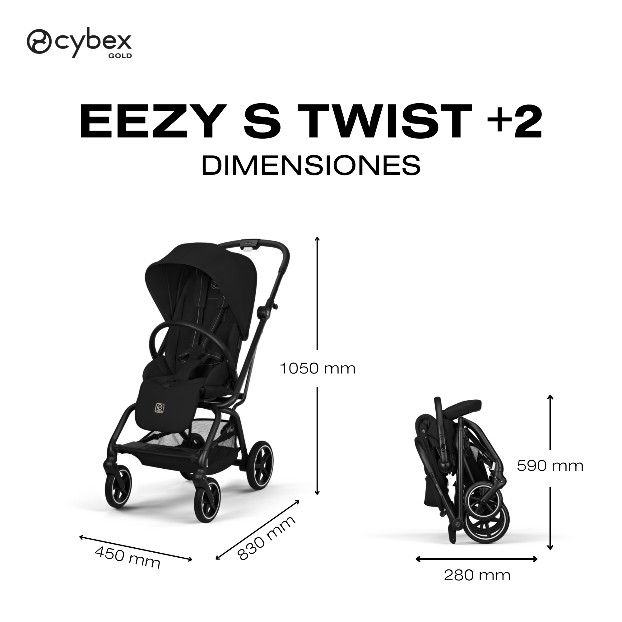 medidas de la eezy s twist + 2