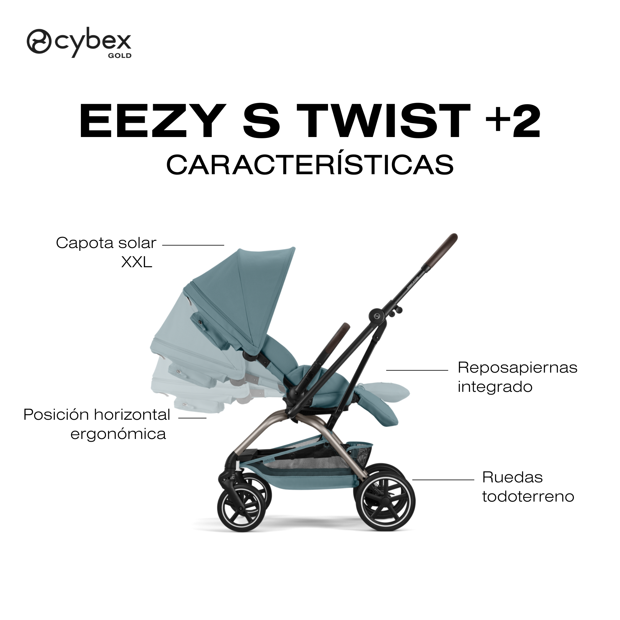 resumen de las características principales de la eezy s twist + 2